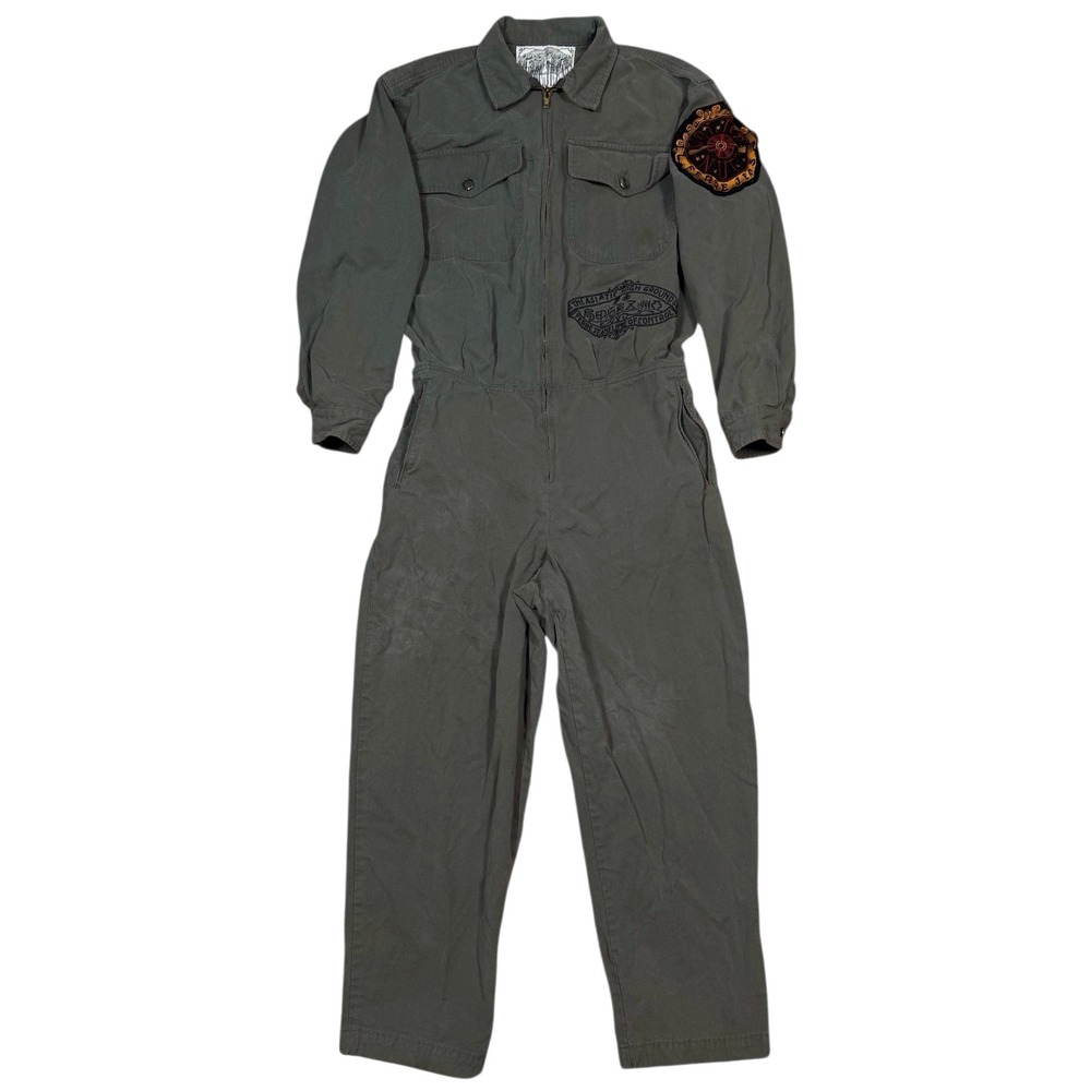 Vintage Gianfranco Ferre Uomo Military Jumpsuit Coverall Made in‎ Italy Sz 28x26